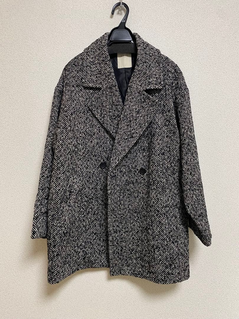 くみっきぃです　ヘリンボーン コート