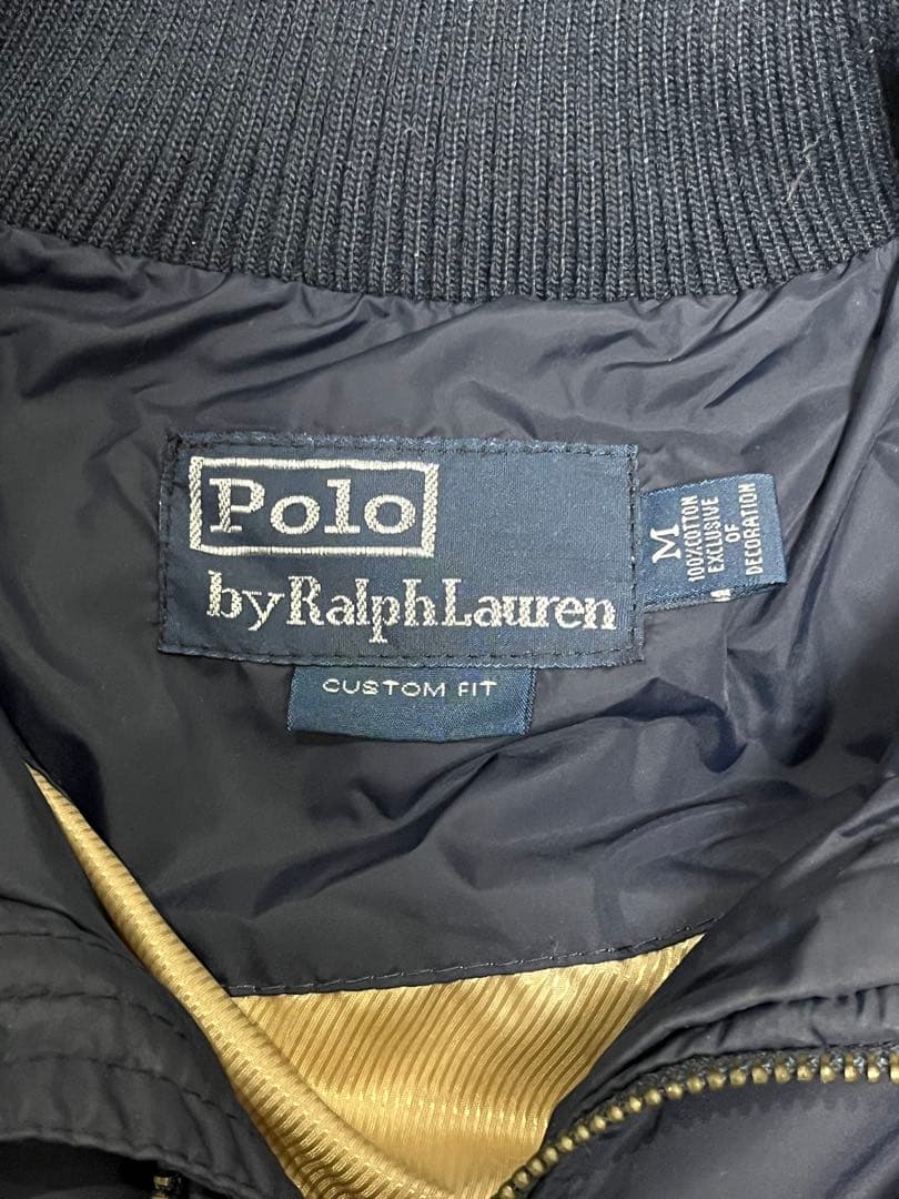 ポロラルフローレン　ダウンジャケット　ネイビー　M