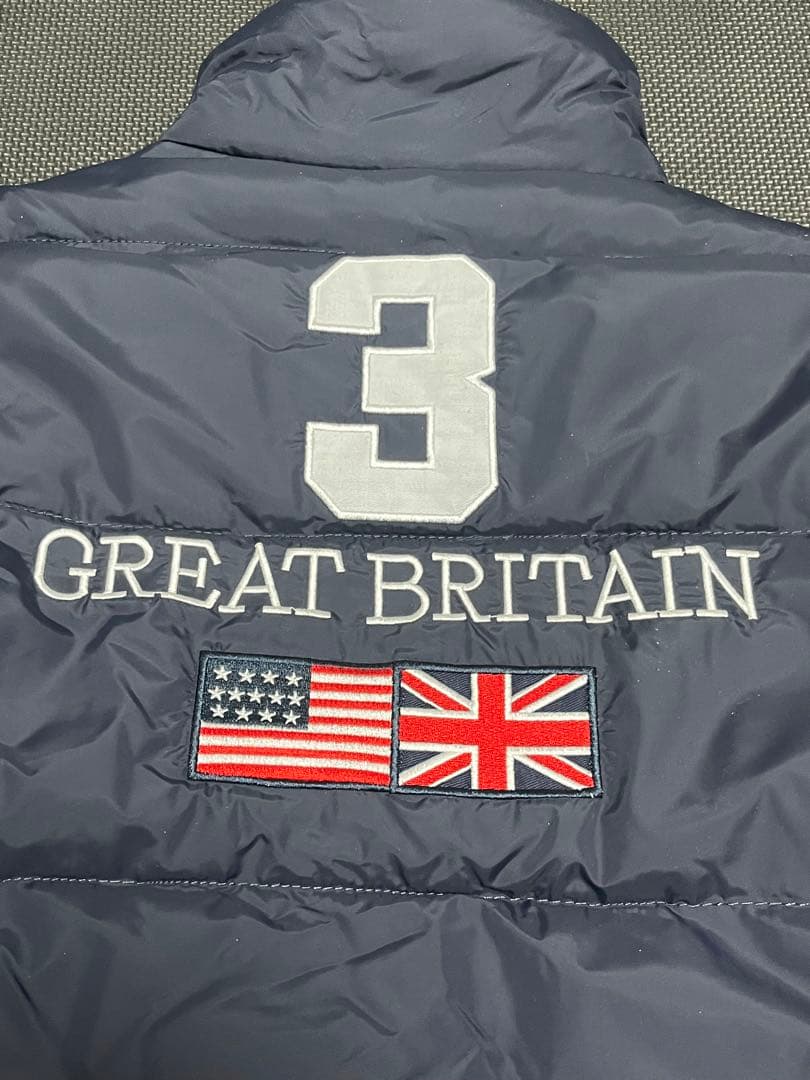 ポロラルフローレン　ダウンジャケット　ネイビー　M