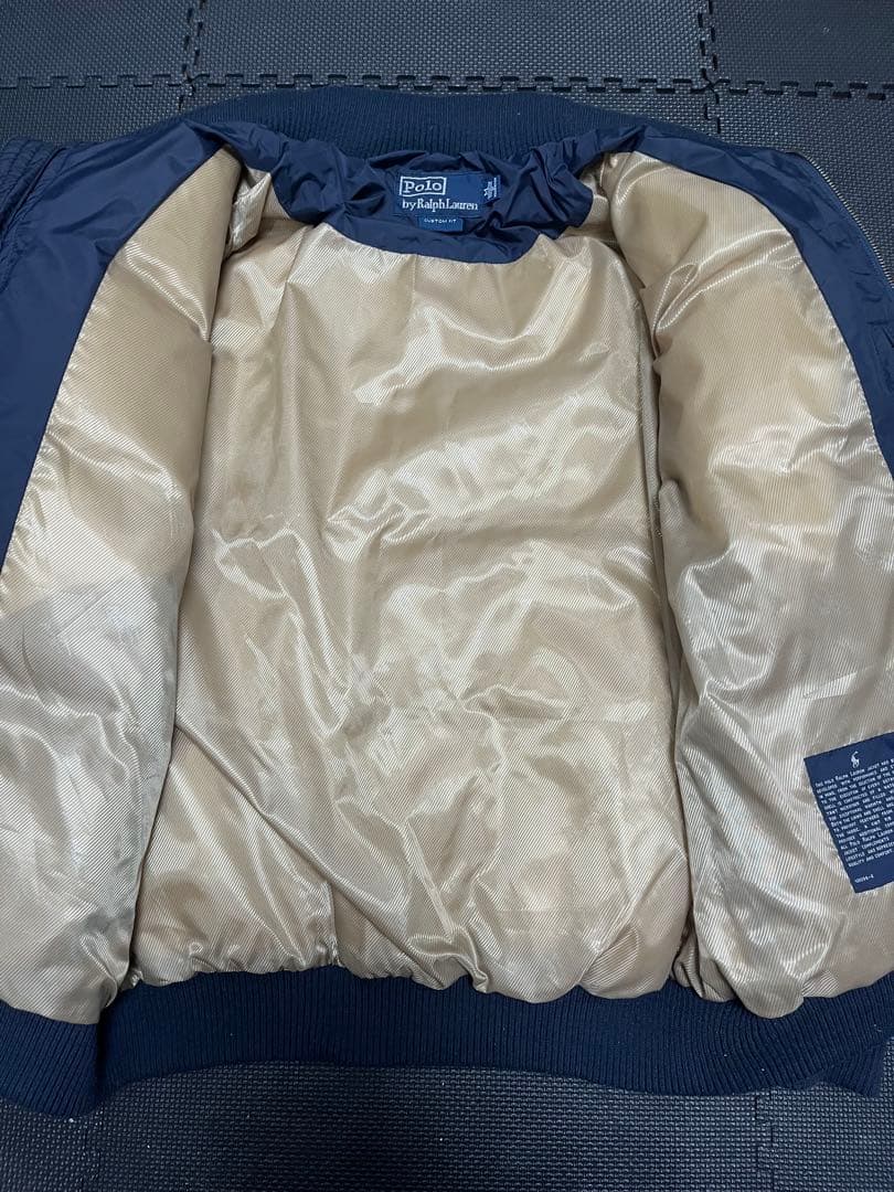 ポロラルフローレン　ダウンジャケット　ネイビー　M