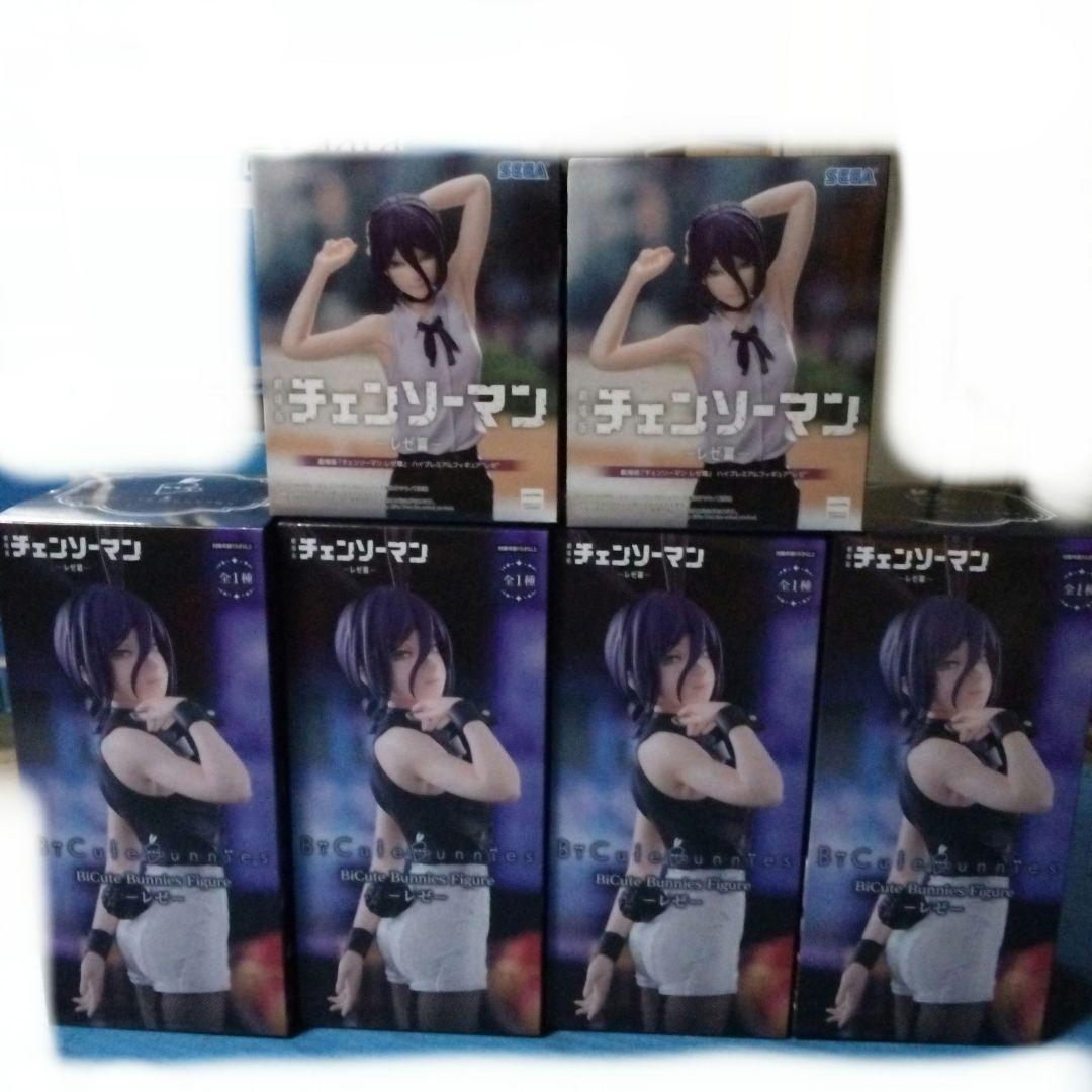 チェンソーマン フィギュア 6体セットまとめ売りレゼ　バニー