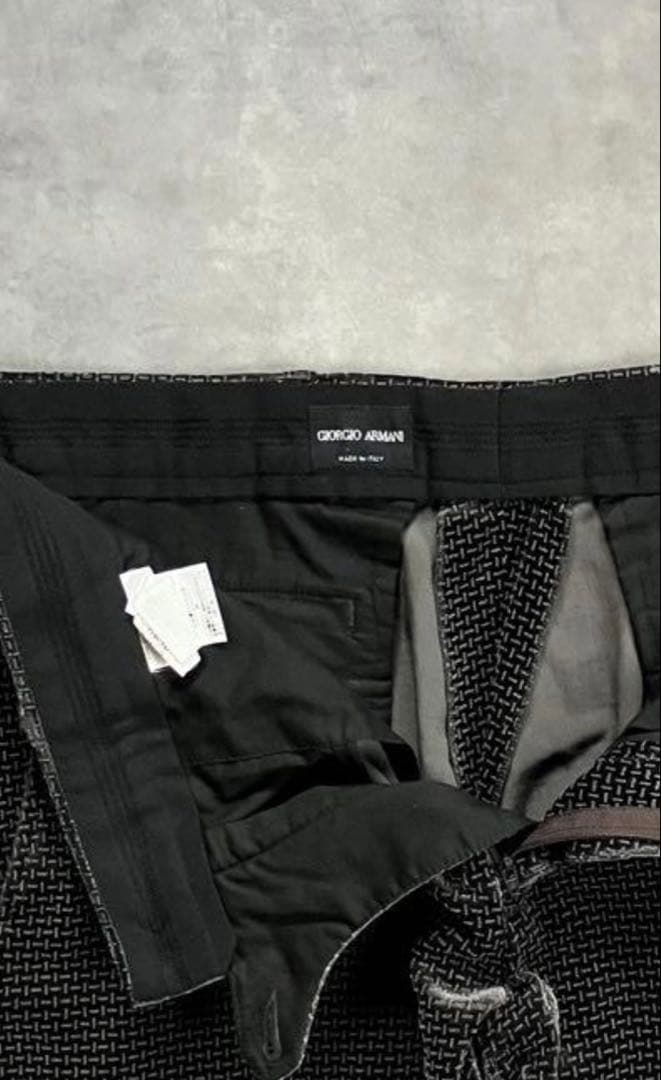 パンツ 90s archive giorgio armani rayon slacks