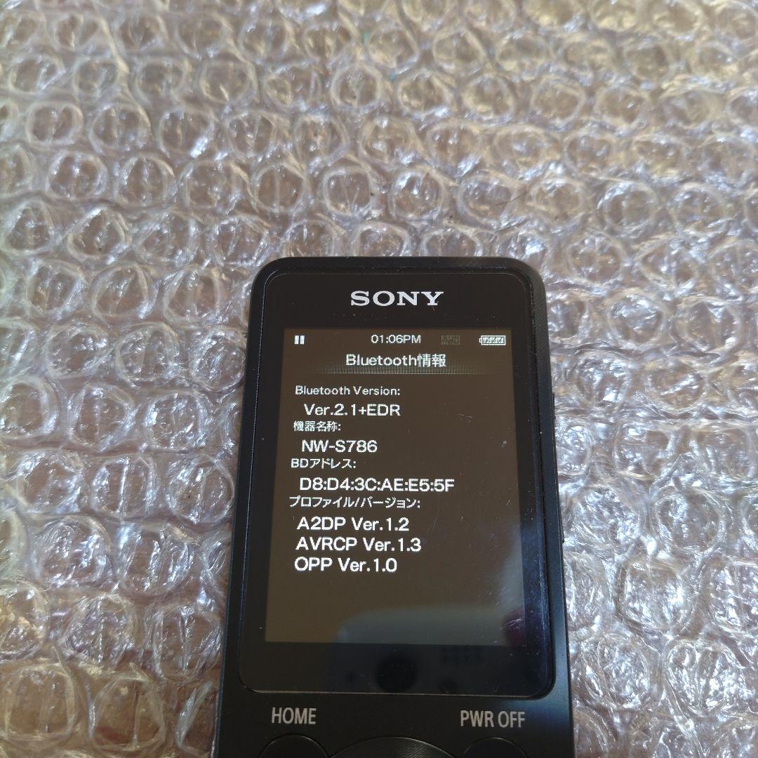 ソニーウォークマン　NW−S786　管理ナンバー6630