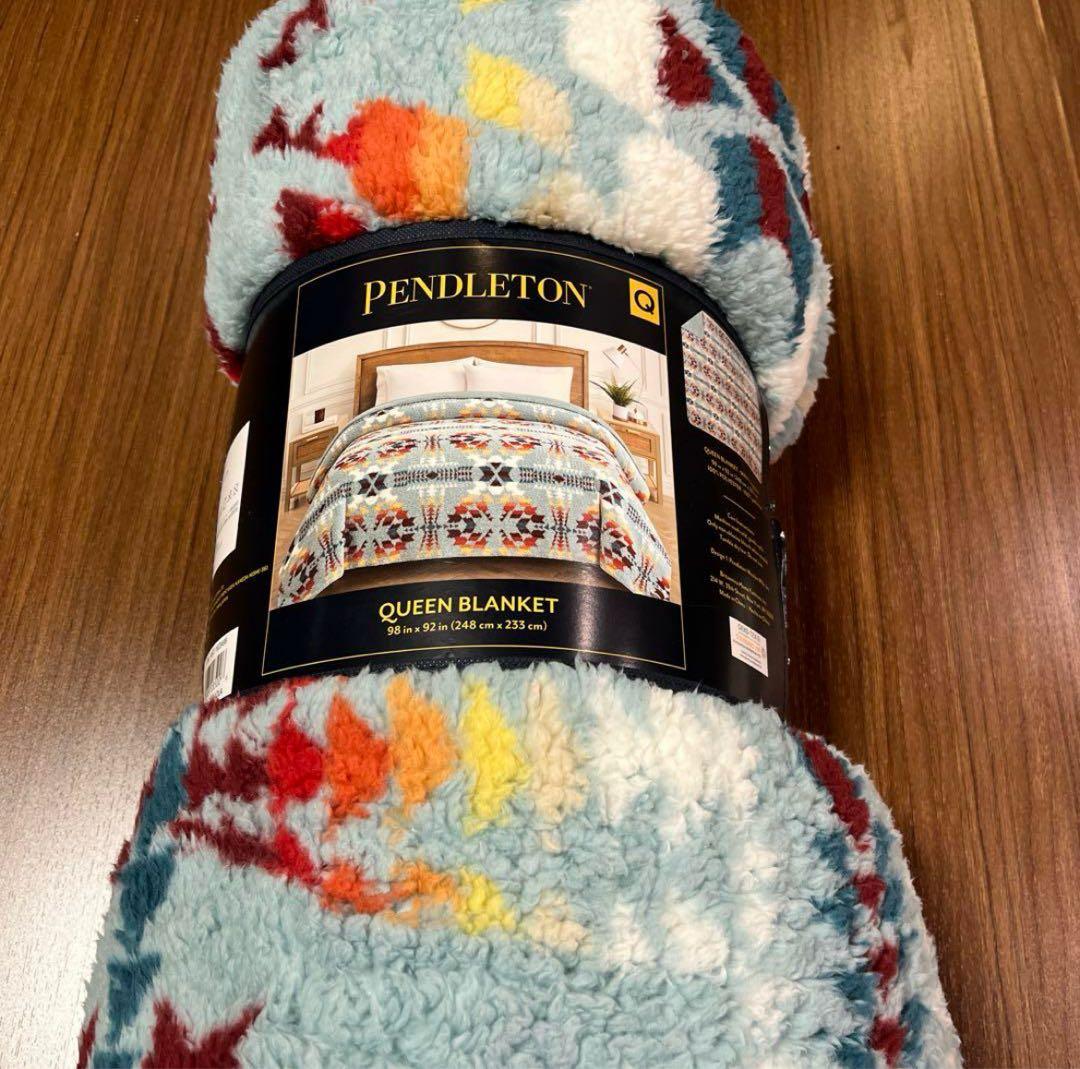 ペンドルトンシェルパブランケット クイーン 248 cm x 231cm