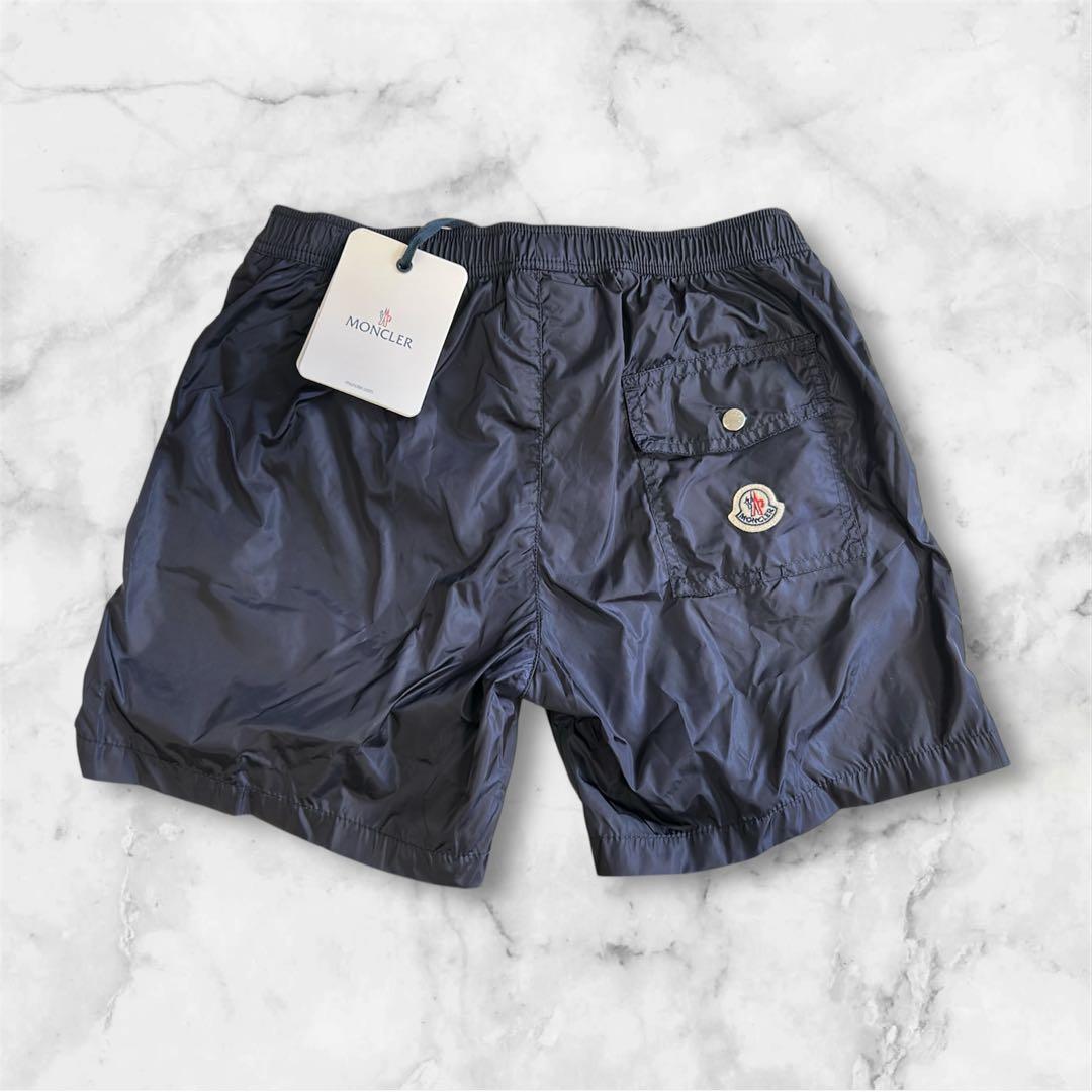 名*沢様 MONCLER ネイビー ハーフパンツサイドストライプ