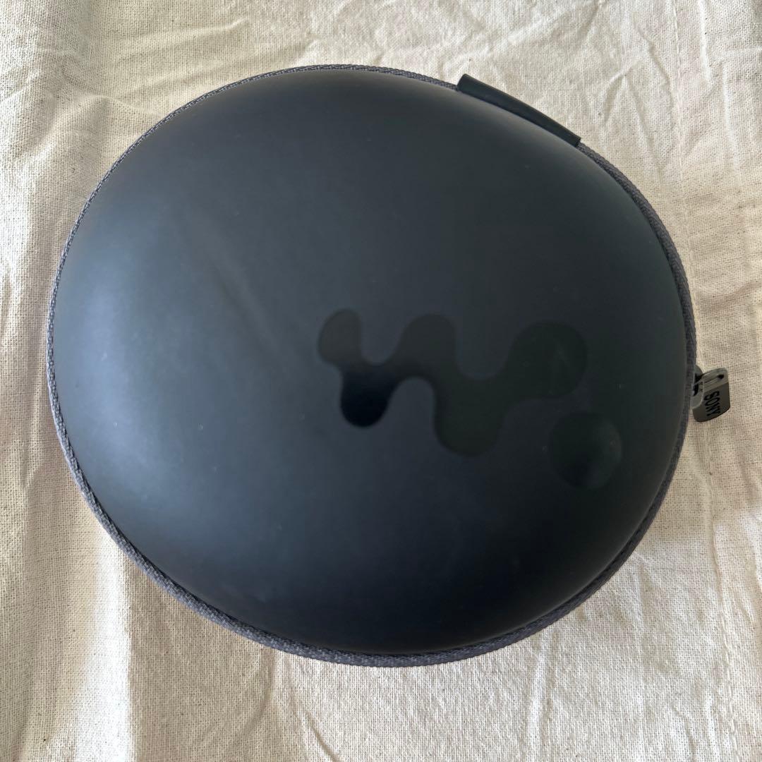 SONY 骨伝導イヤホン 青 充電ケース付き