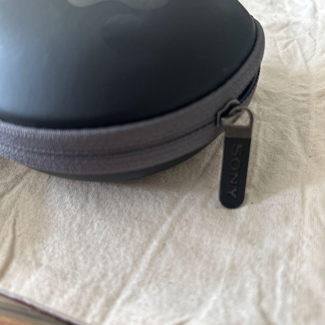 SONY 骨伝導イヤホン 青 充電ケース付き