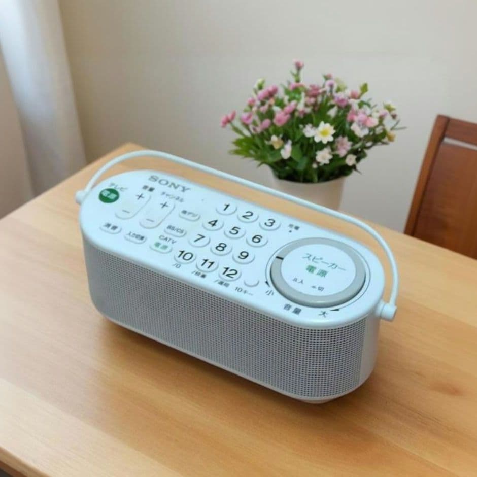 SONY SRS-LSR100 TVリモコン付お手元スピーカー バッテリー新品