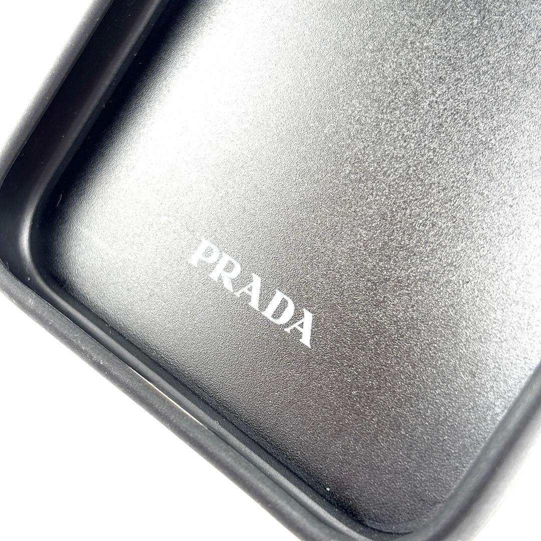 【正規品・美品】プラダ iPhone15ProMax ケース 三角ロゴ ピンク