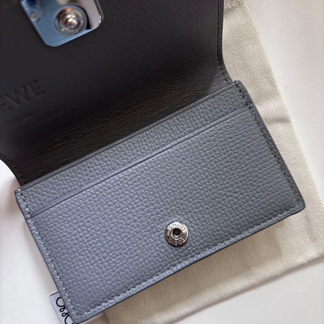 ロエベ LOEWE カードケース 名刺入れ アナグラム ビジネスカードホルダー