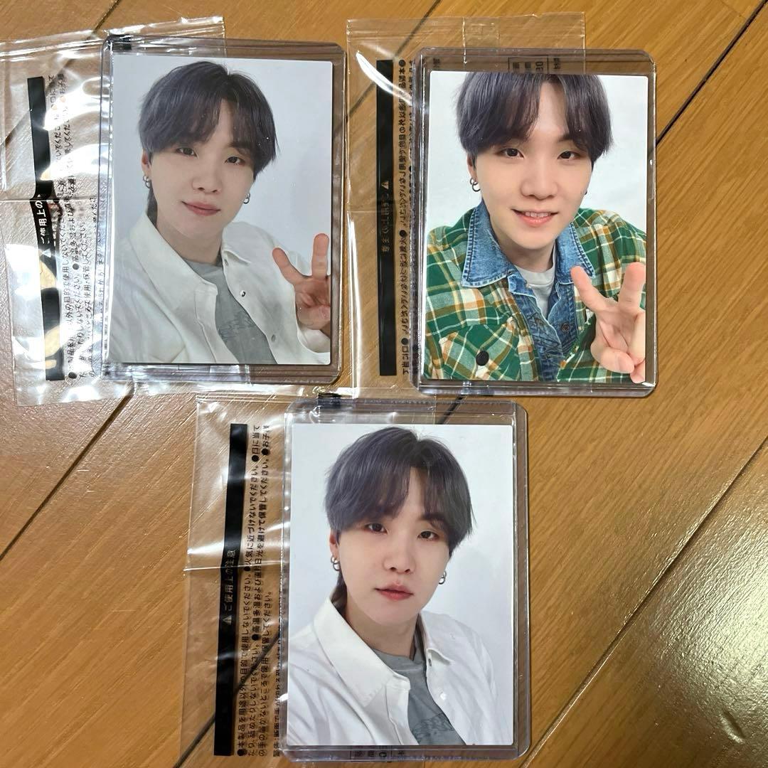 BTS ジャパン　FC フォーチュンボックス　トレカ　ユンギ　コンプ　ケース付き