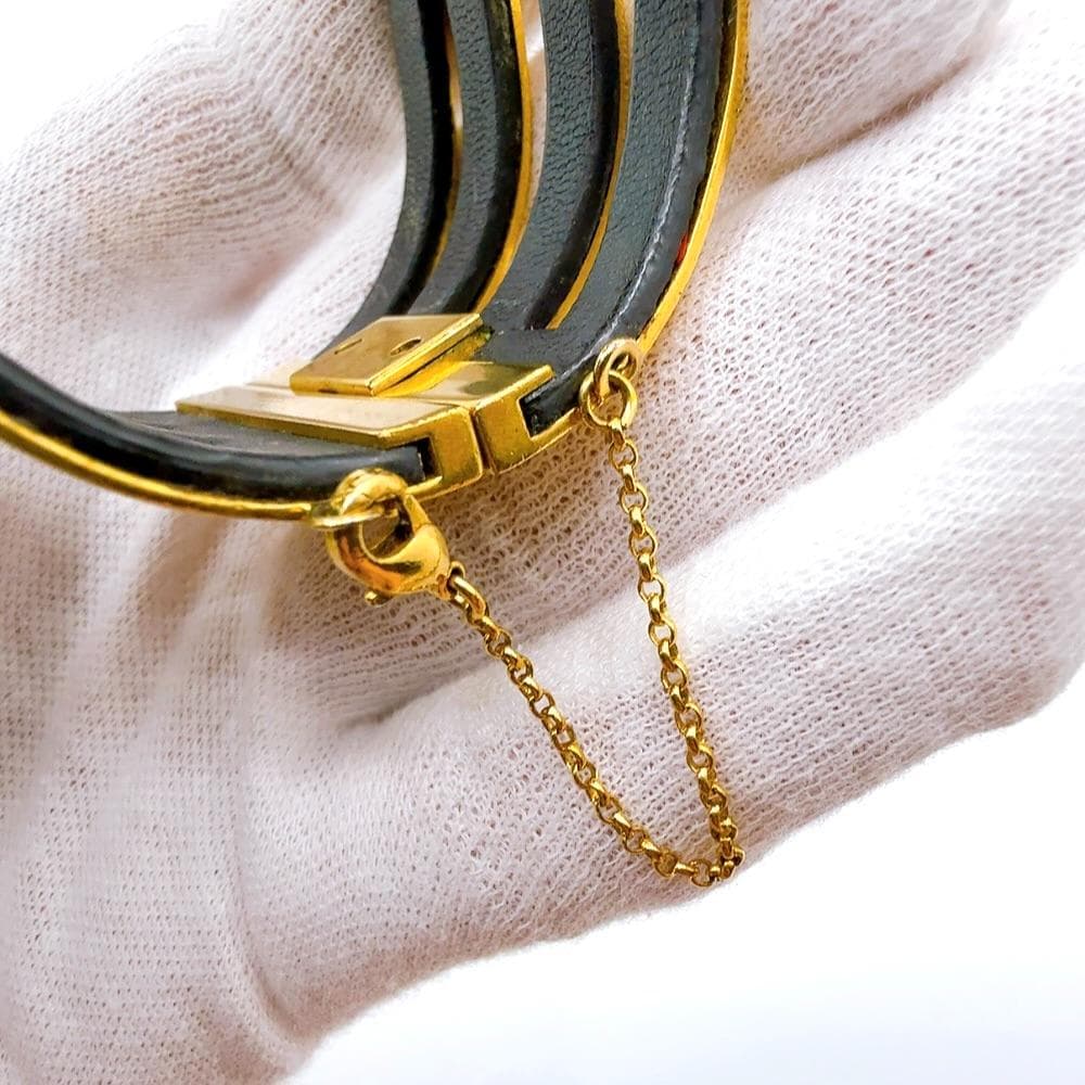 ◇セリーヌ◇マンシェット/バングル/GP/ブレスレット/ゴールド/ブランド