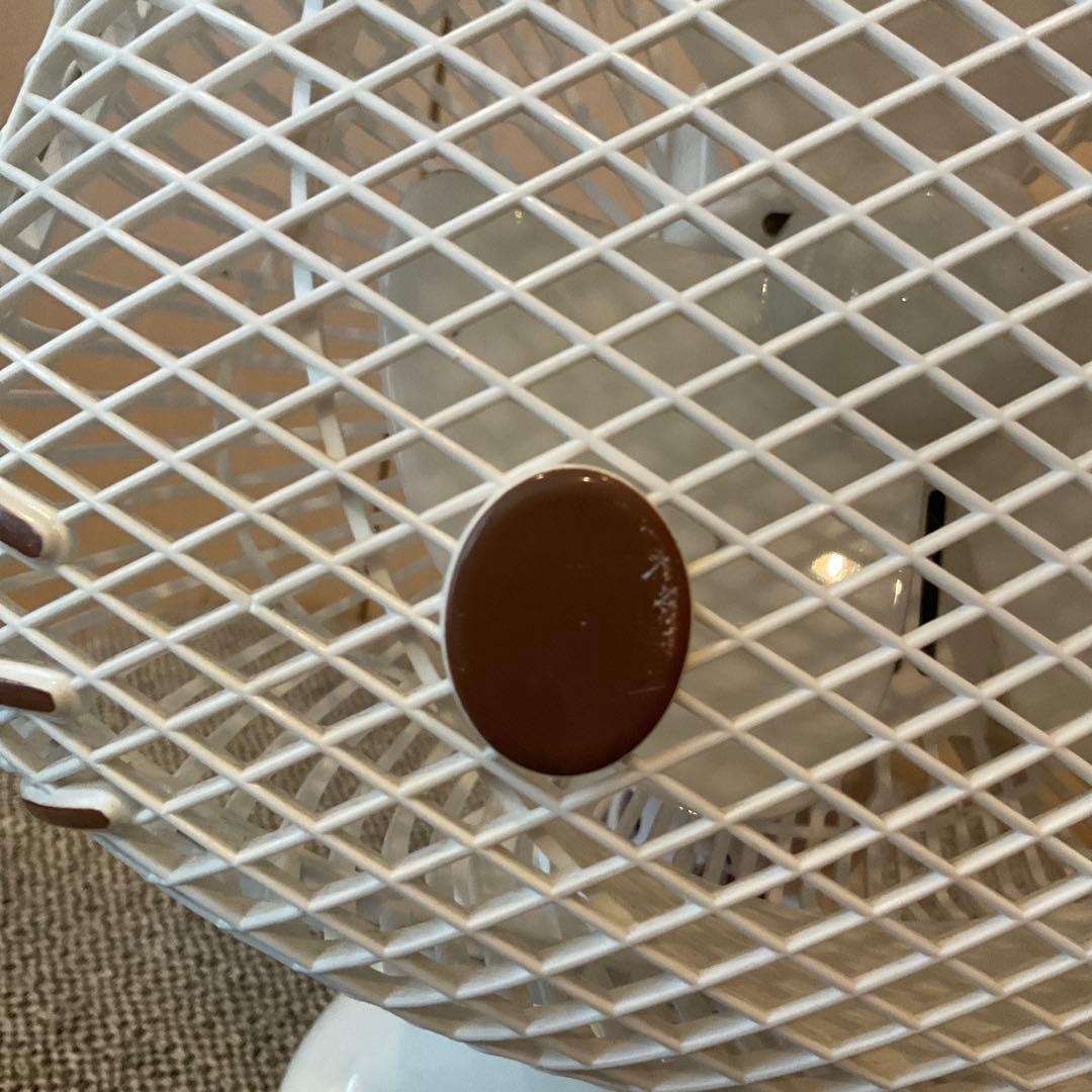 し*❌様 チャーミーキティ　扇風機　ピンク　06年製　羽根18㎝　風:強弱　首振