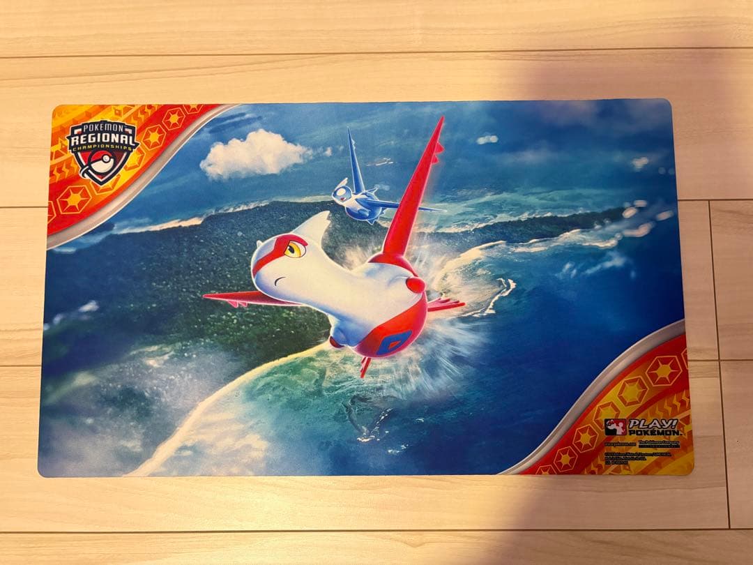 海外正規品 regional ラティアスラティオス プレイマット デッキシールド