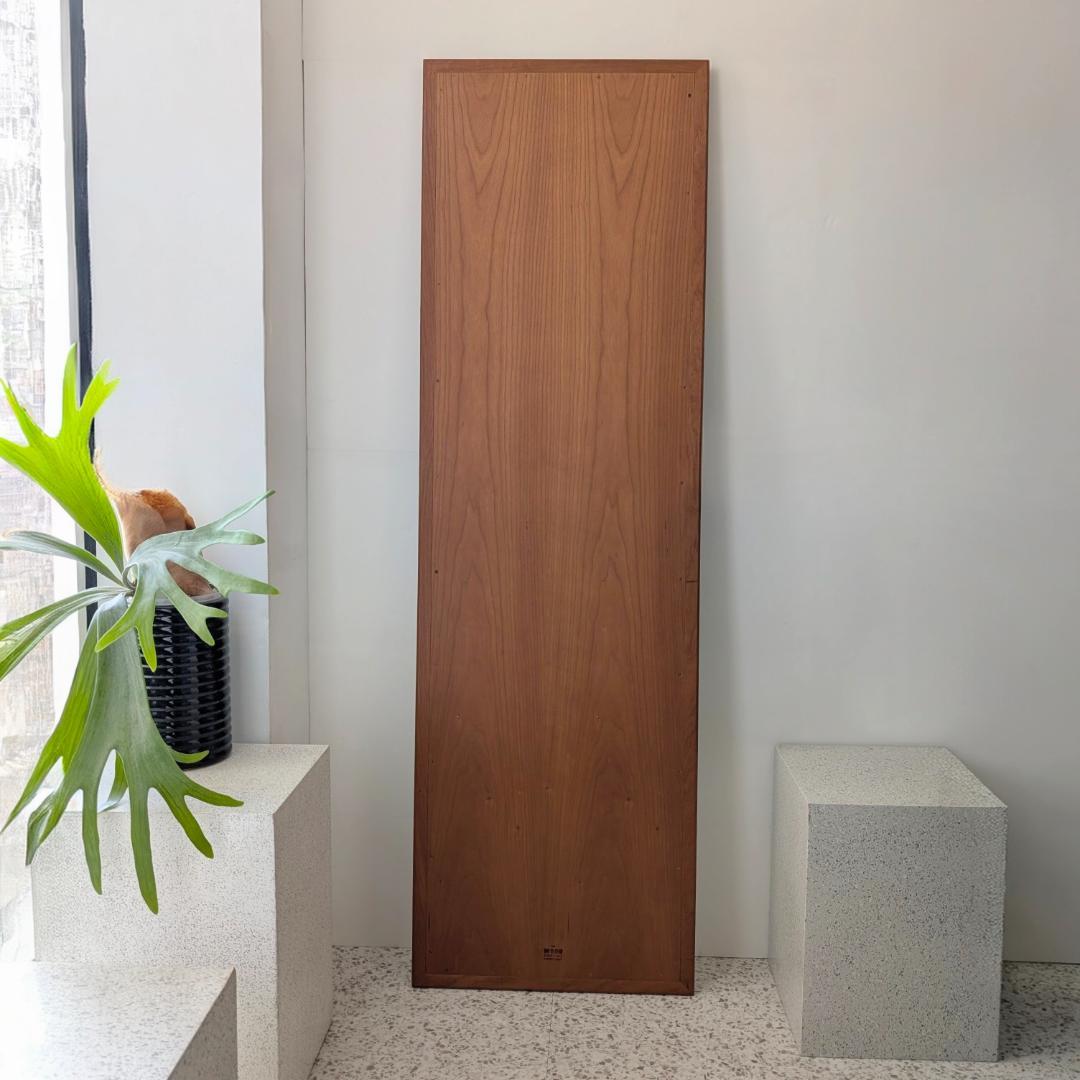 ウッドユウライクカンパニー WYLC 無垢材 チェリー シンプルミラー/大 美品