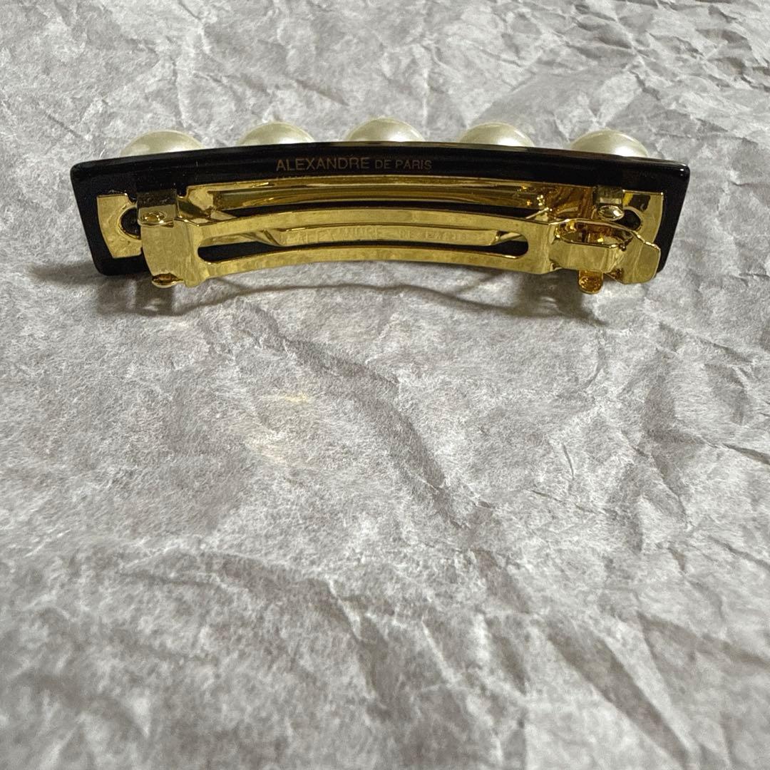 みみ　アレクサンドル ドゥ パリ　パール　バレッタ (6 cm)