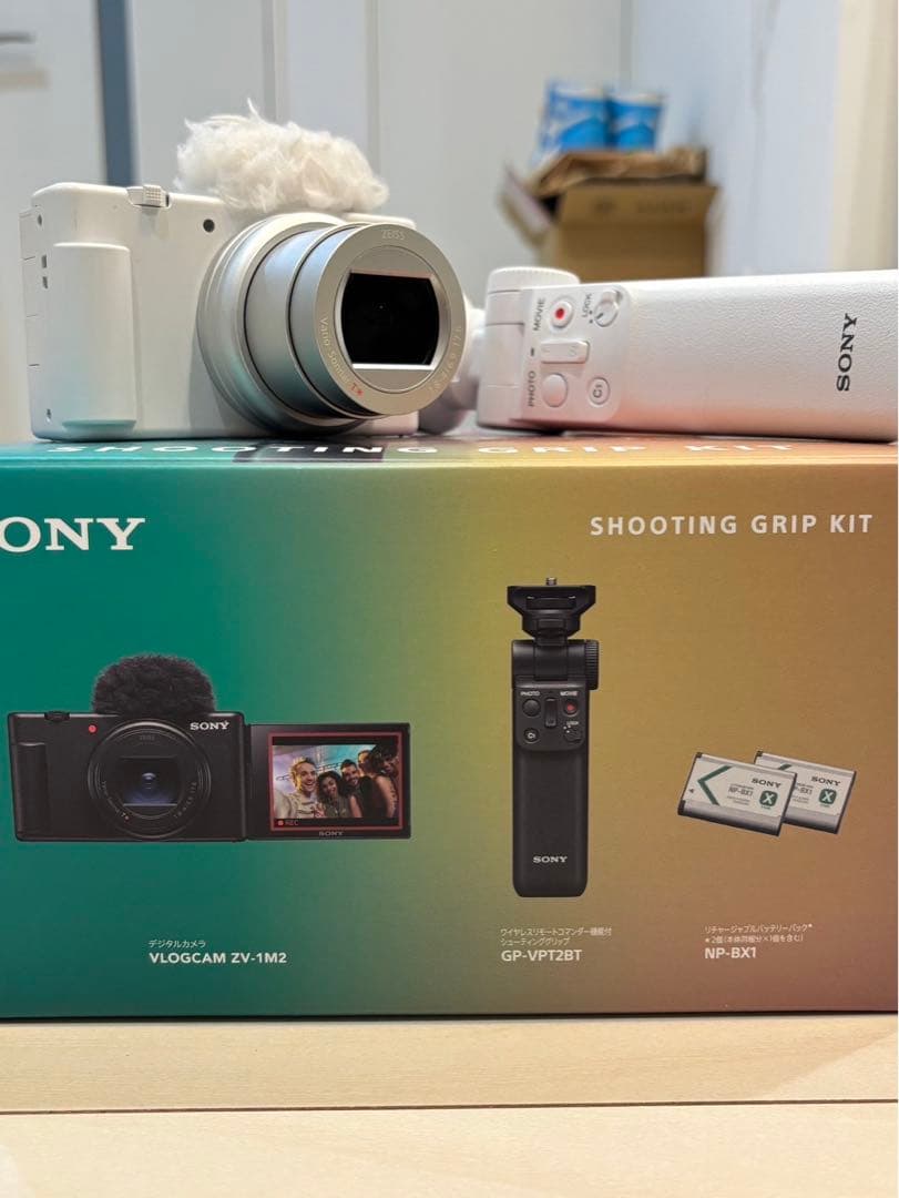 SONY VLOGCAM ZV-1 II シューティンググリップキット