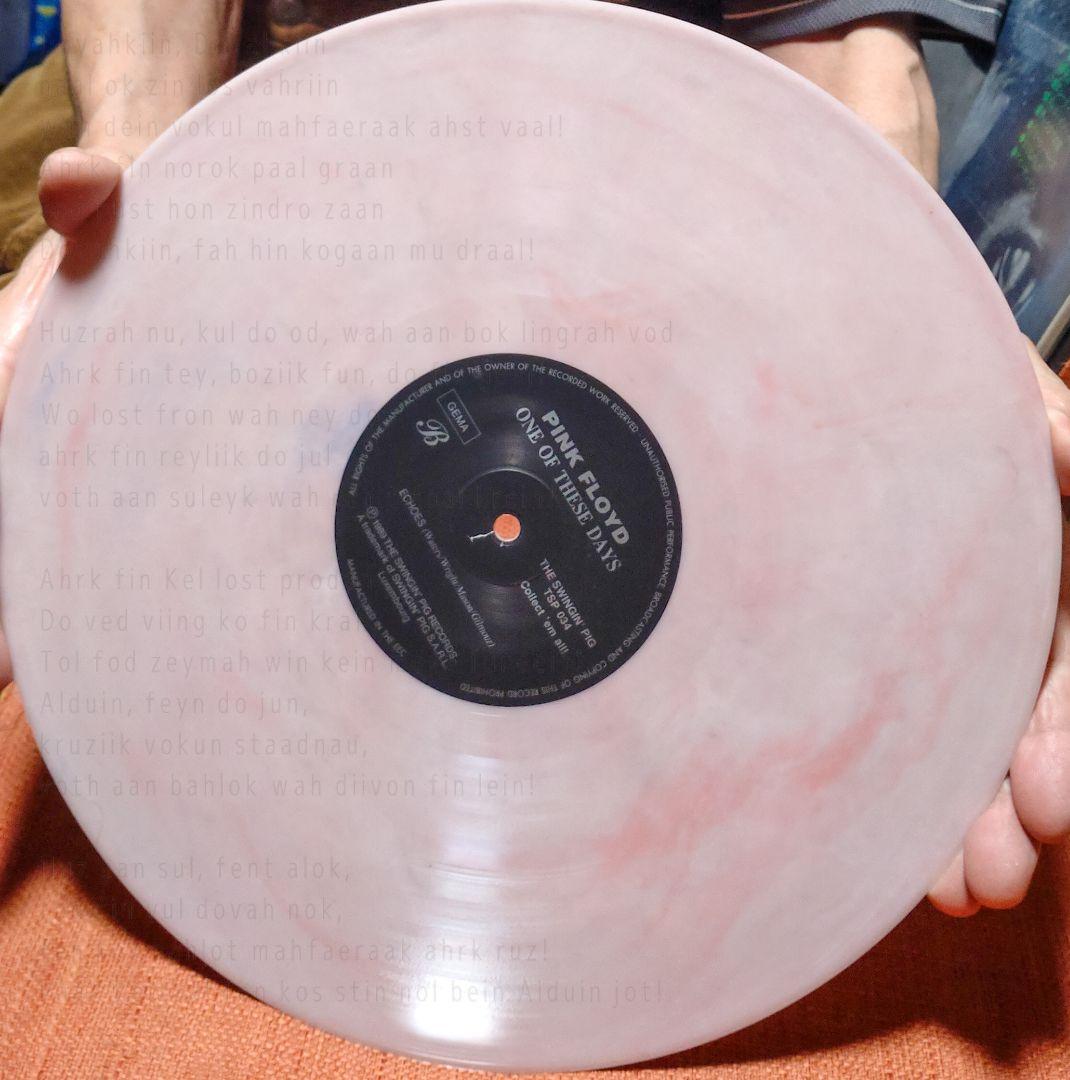 12inchLP／PINK FLOYD：ONE OF THESE DAYS