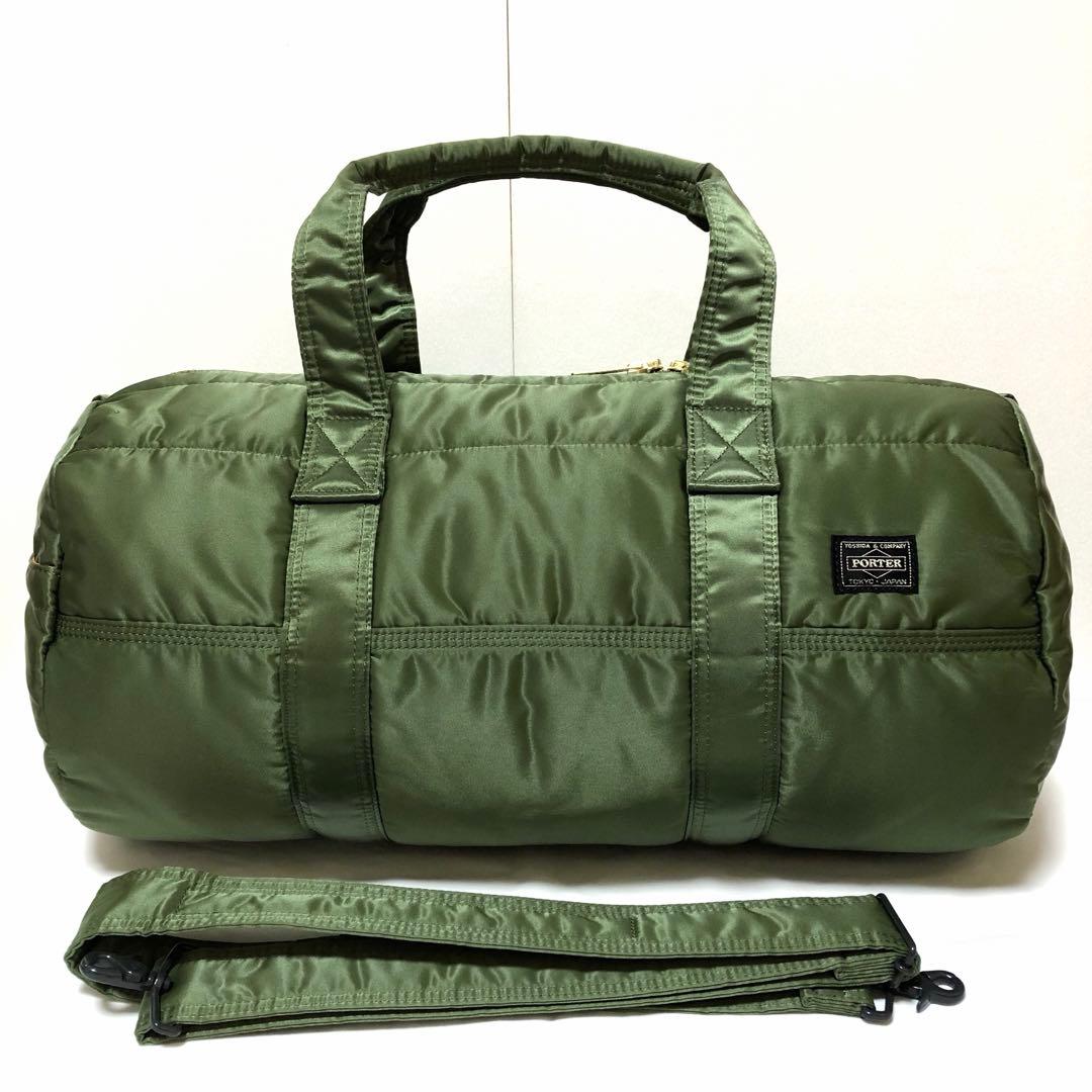 新品同様✨ポーター タンカー ボストンバッグS 2way セージ 吉田カバン