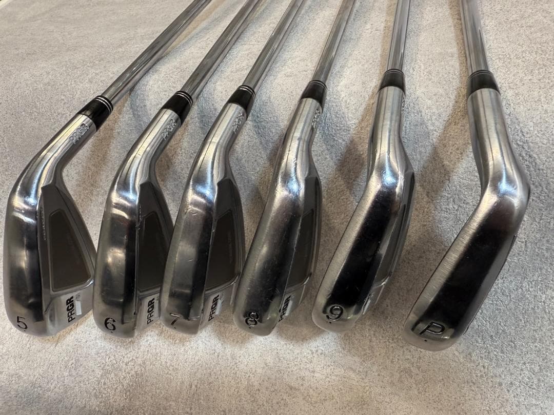 PRGR 01アイアンセット5〜PW 6本 ダイナミックゴールドS200