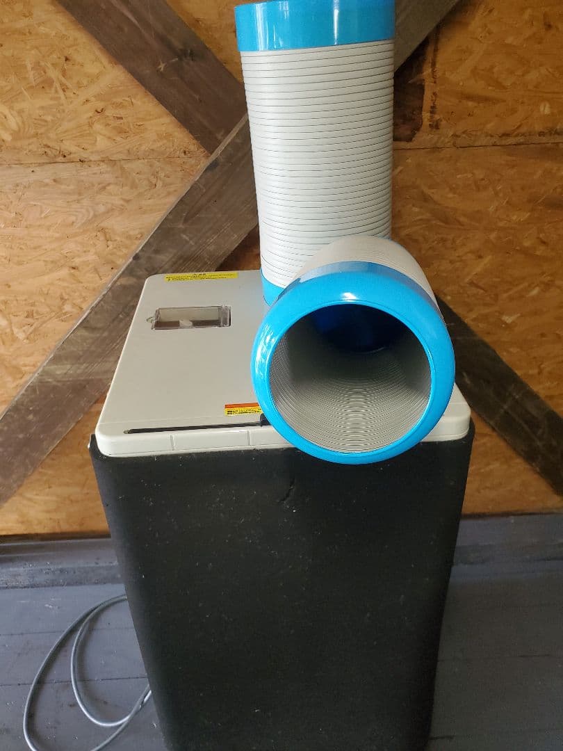 熱中症予防 ナカトミN407-R　排熱ダクト付きスポットクーラー家庭用 業務用