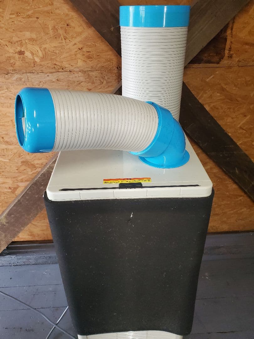 熱中症予防 ナカトミN407-R　排熱ダクト付きスポットクーラー家庭用 業務用