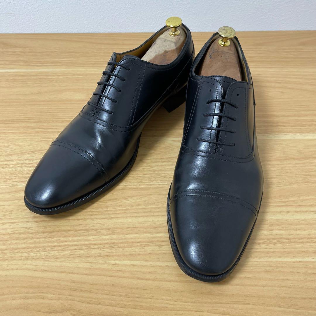 グッチ 547662 バック ロゴ ストレート チップ 革靴　11