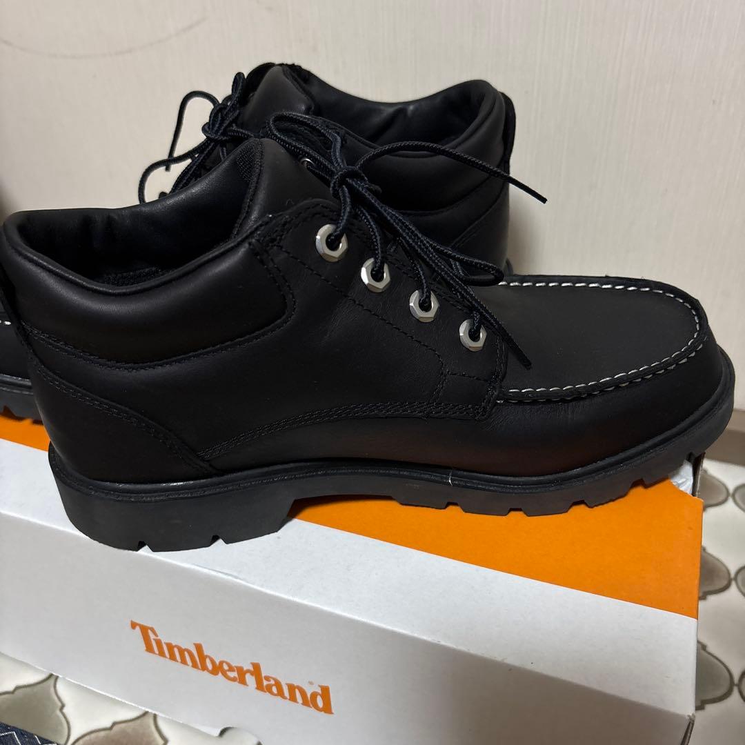 ほぼ新品 Timberland ショートブーツ (ブラック)