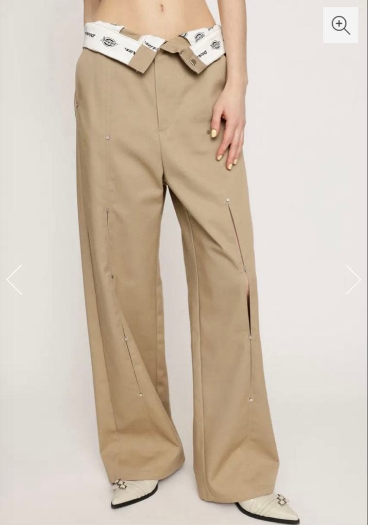 Dickies（R） HOLE STRAIGHT パンツ　BEG