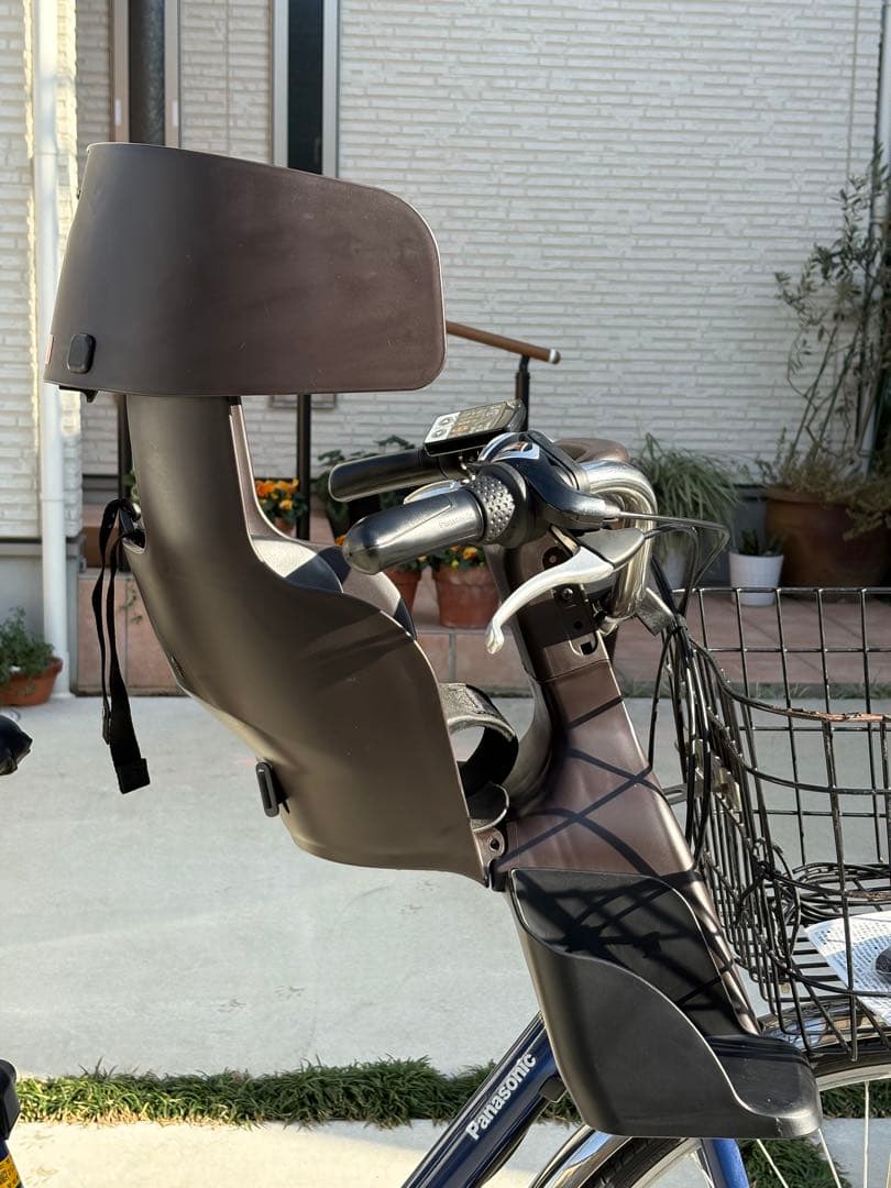 OGK 技研　自転車用フロントベビーシート　ココアブラウン