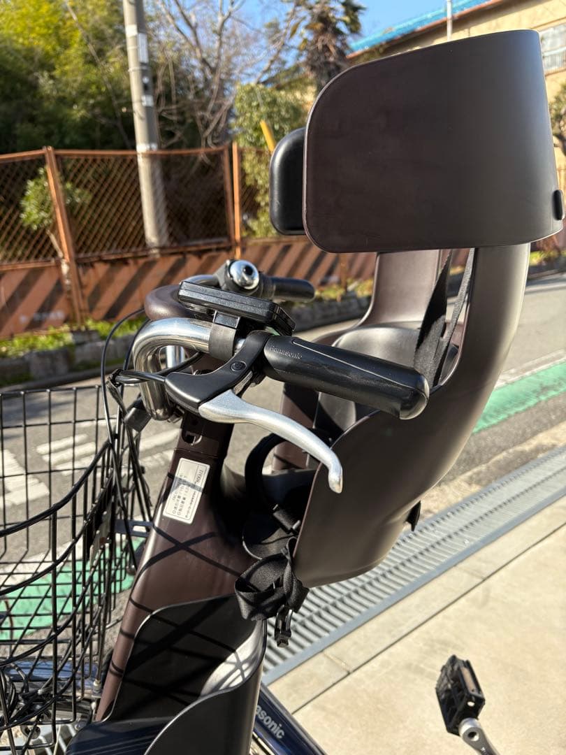 OGK 技研　自転車用フロントベビーシート　ココアブラウン