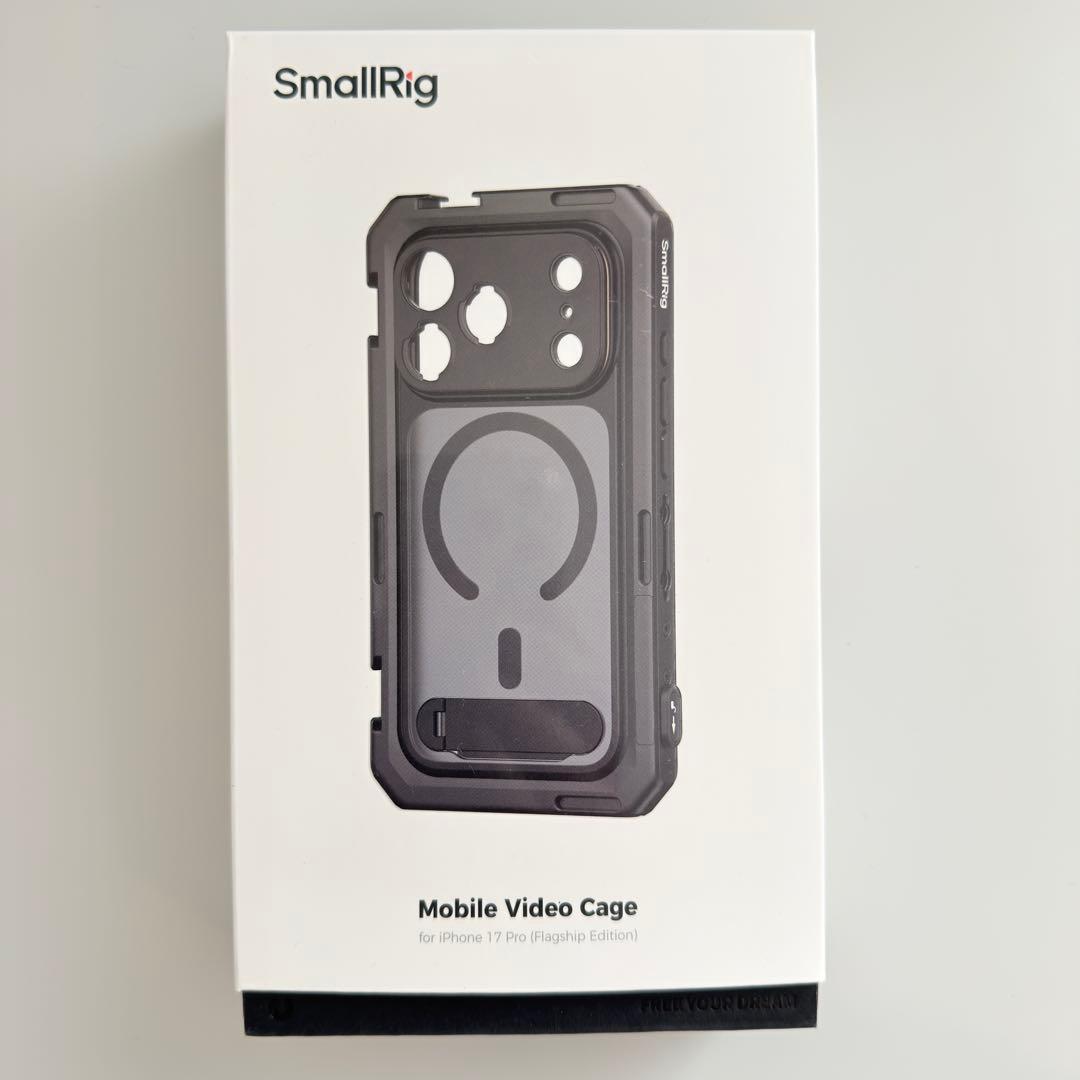 SmallRig iPhone 17 Pro用 スマホビデオケージ アダプター付