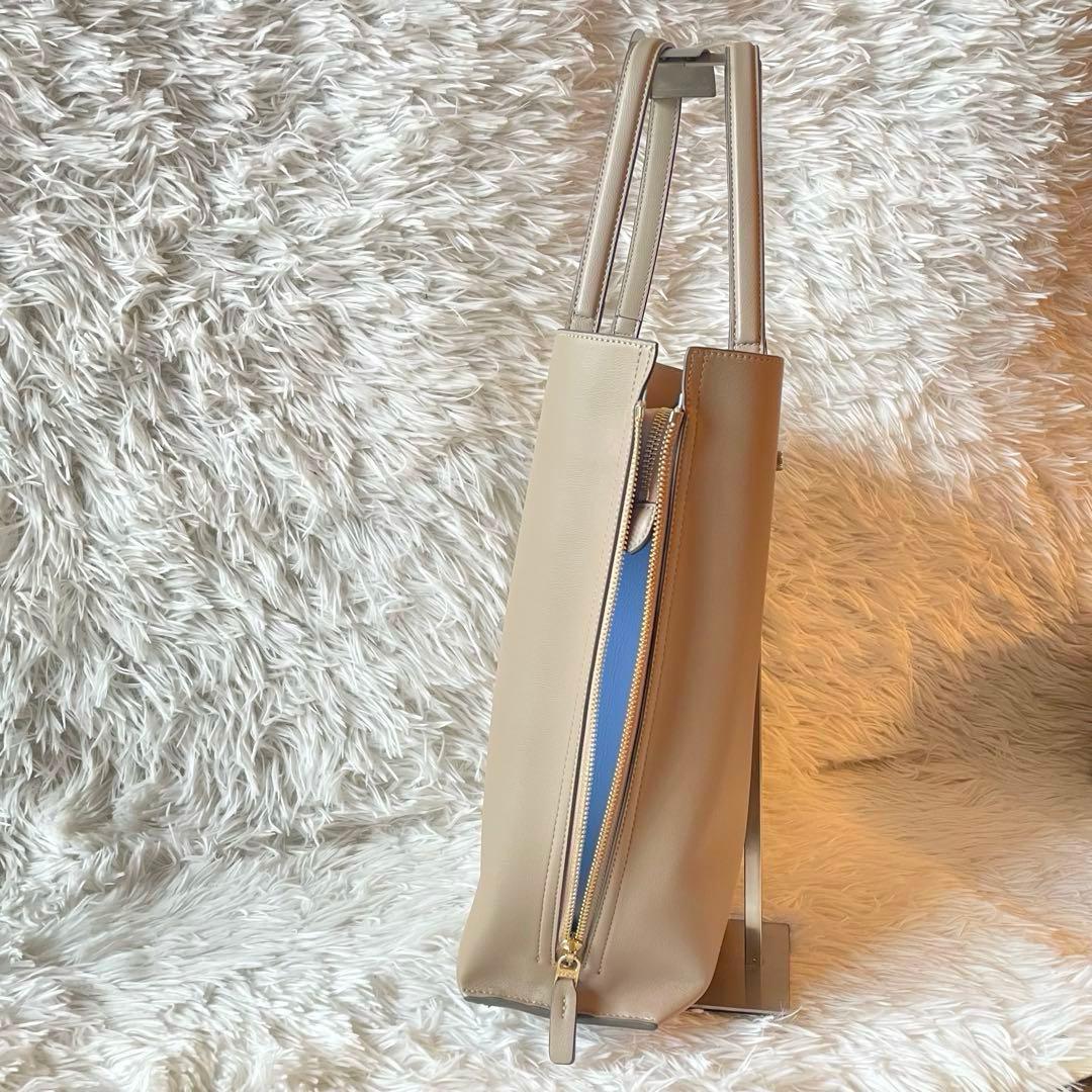 未使用級✨ROPE EPOR Y BAG トートバッグ 縦型 A4 ベージュ