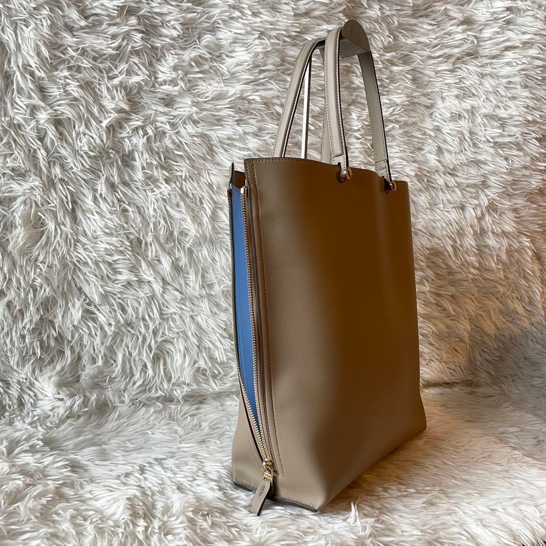 未使用級✨ROPE EPOR Y BAG トートバッグ 縦型 A4 ベージュ