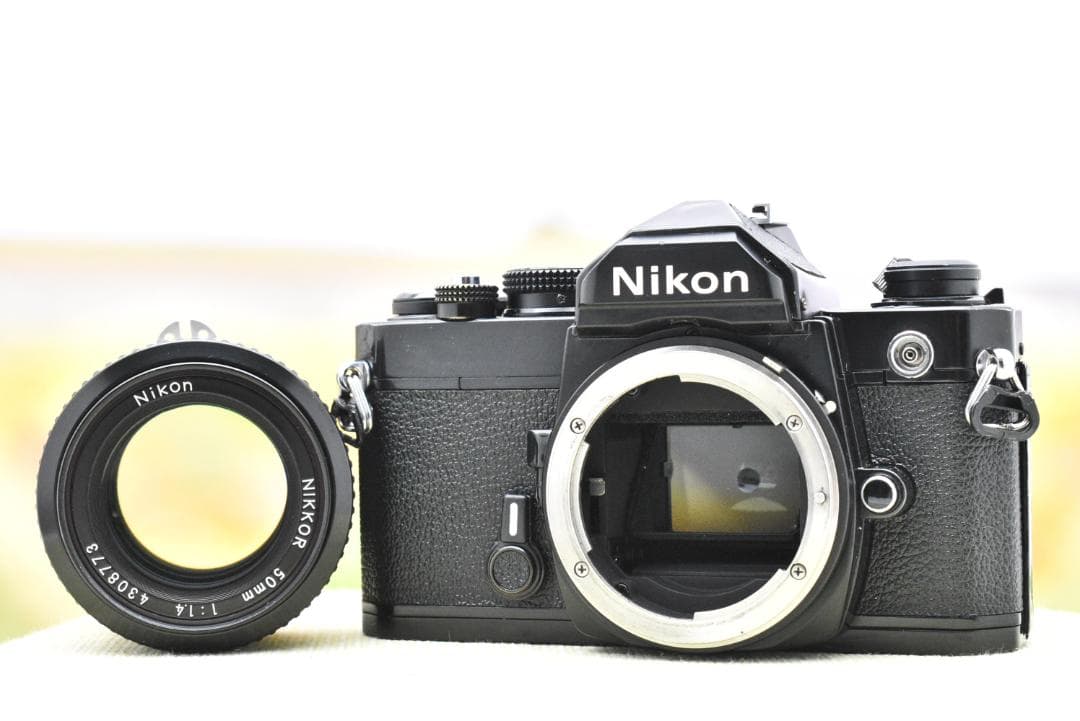 【整備済】Nikon FM ブラック+ Ai NIKKOR 50mm F1.4