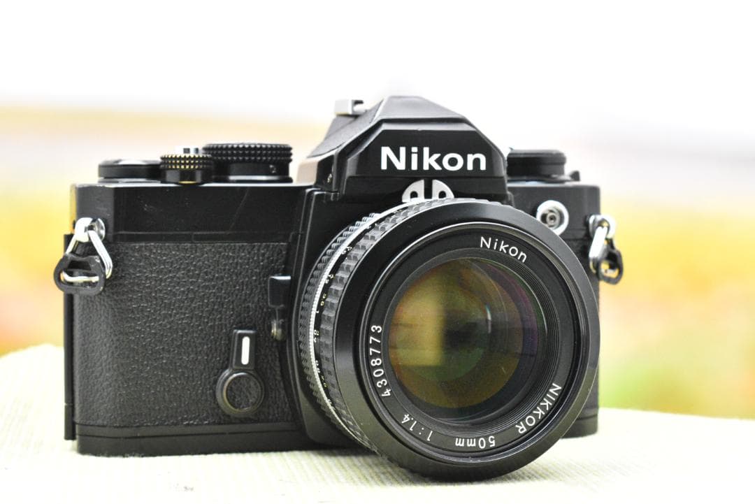 【整備済】Nikon FM ブラック+ Ai NIKKOR 50mm F1.4