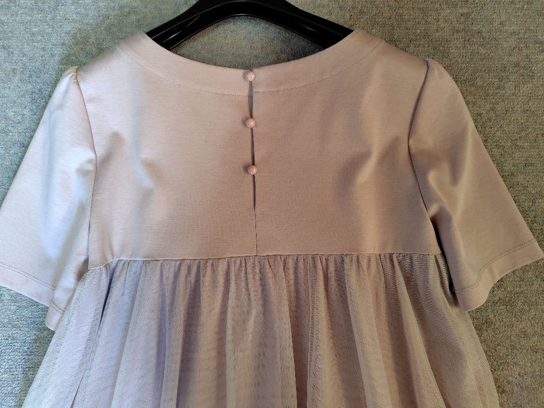 新品TO BE CHICチュールネットコンビ チュニックＭピサンプル31900円