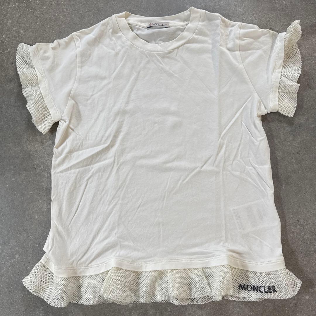 MONCLER ホワイト Tシャツ