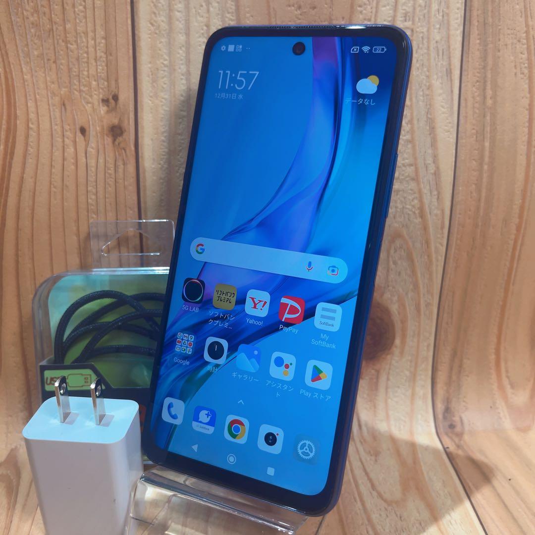 SIMフリー 本体 Redmi Note 10T 64 GB 180G4 ブルー