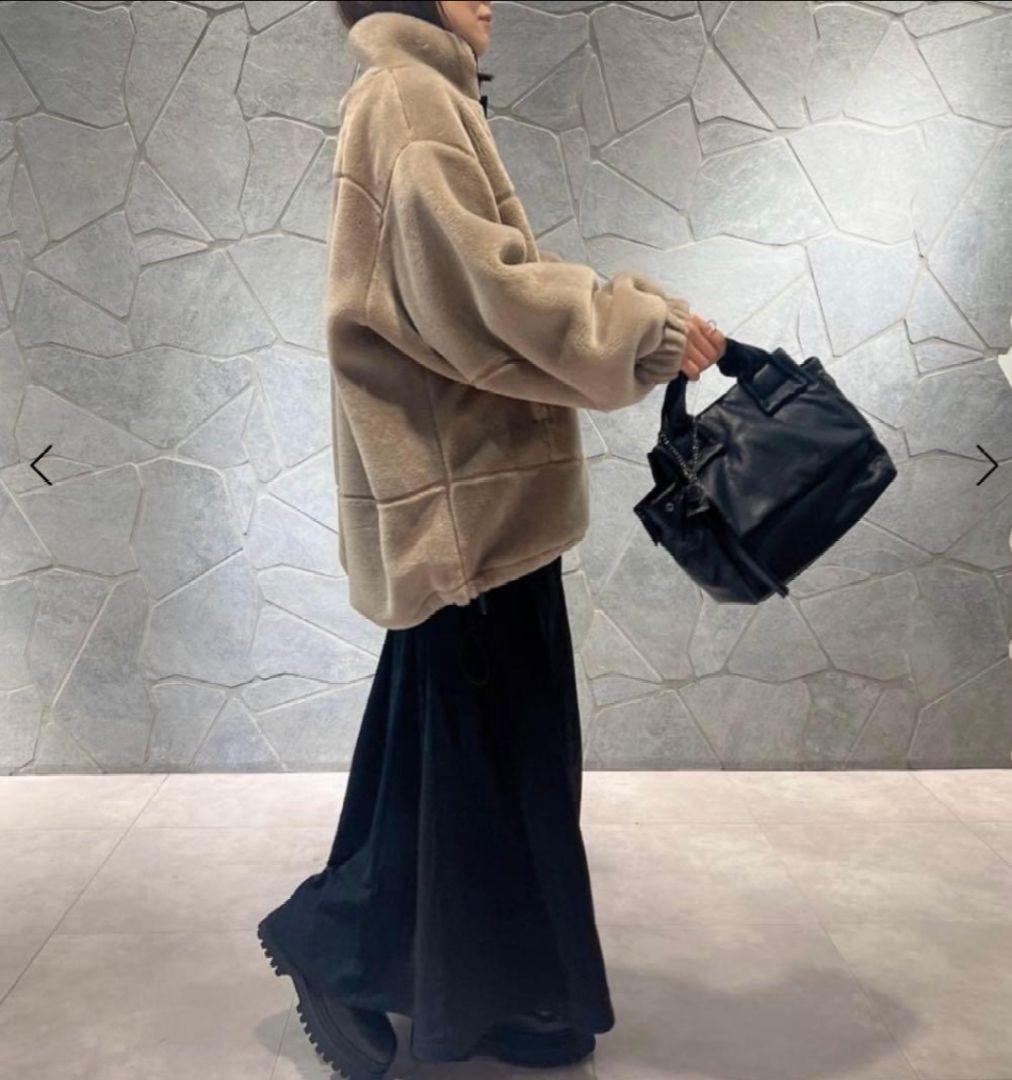 GENヤマダヤ　新品　CLOVE バイピングボアブルゾン　オーバーサイズ