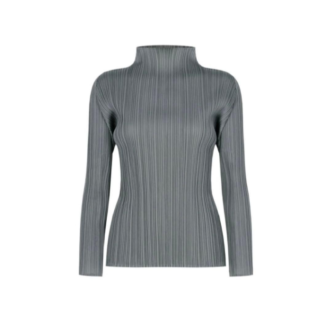 プリーツプリーズ　BASICS GRAY 3 イッセイミヤケ