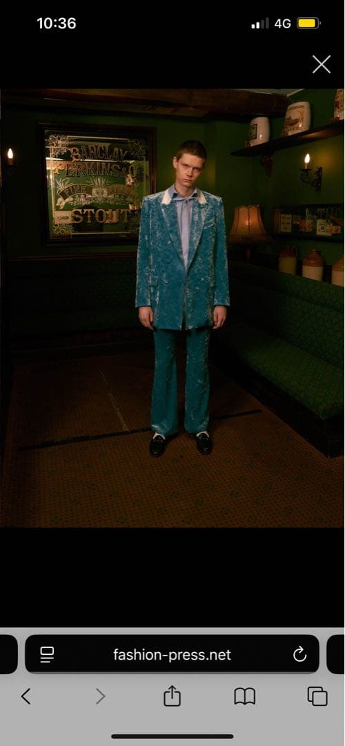 tender person スラックス ズボン