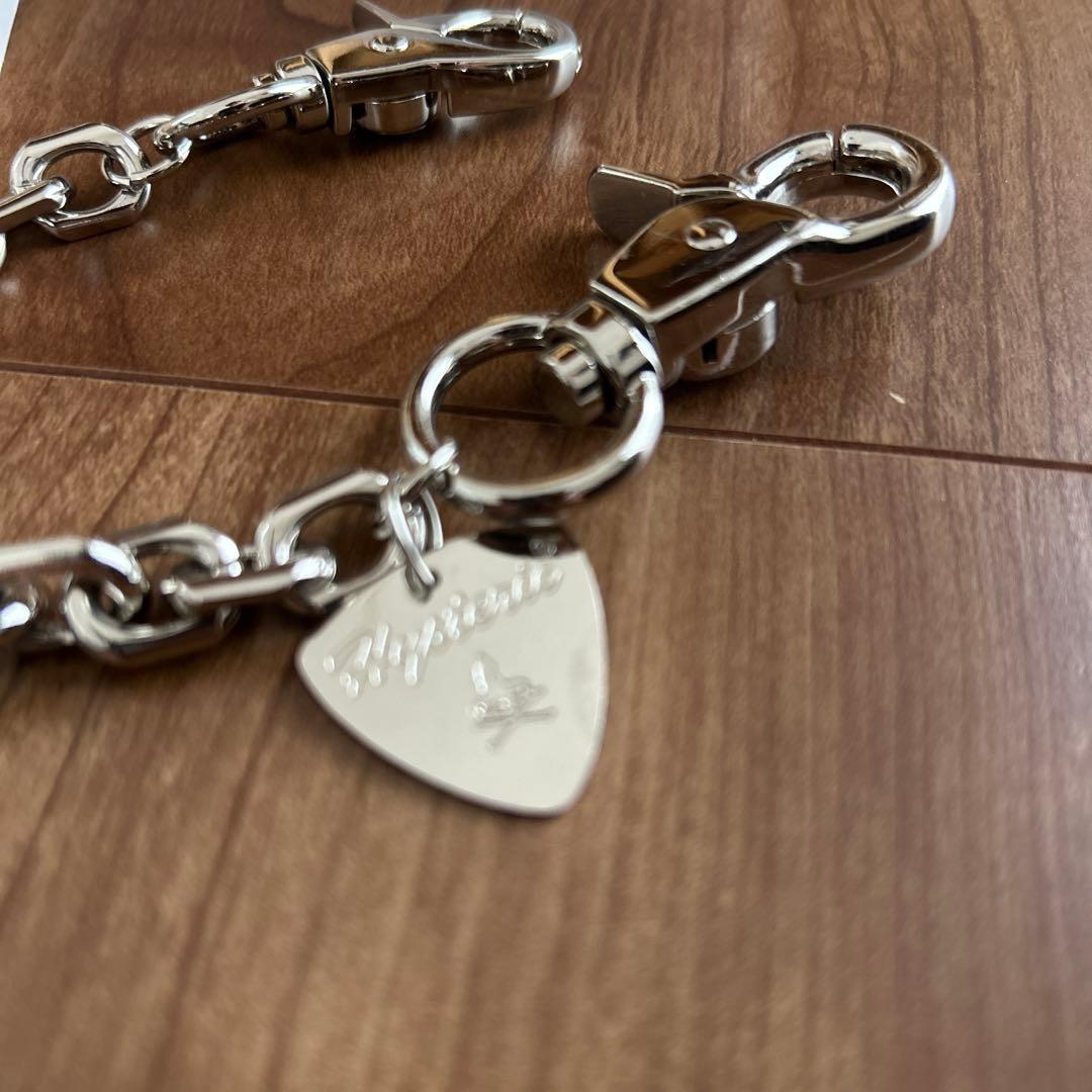 新品未使用 HYSTERICGROMOUR ウォレットチェーン シルバ