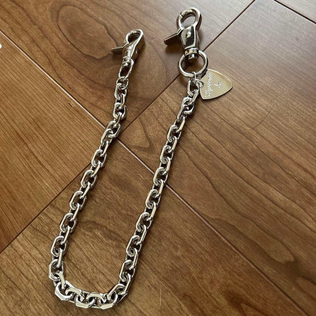新品未使用 HYSTERICGROMOUR ウォレットチェーン シルバ