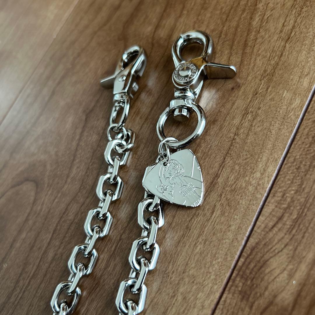 新品未使用 HYSTERICGROMOUR ウォレットチェーン シルバ