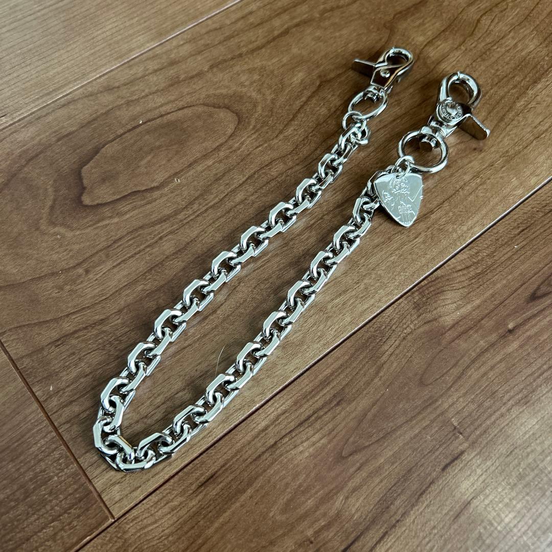 新品未使用 HYSTERICGROMOUR ウォレットチェーン シルバ
