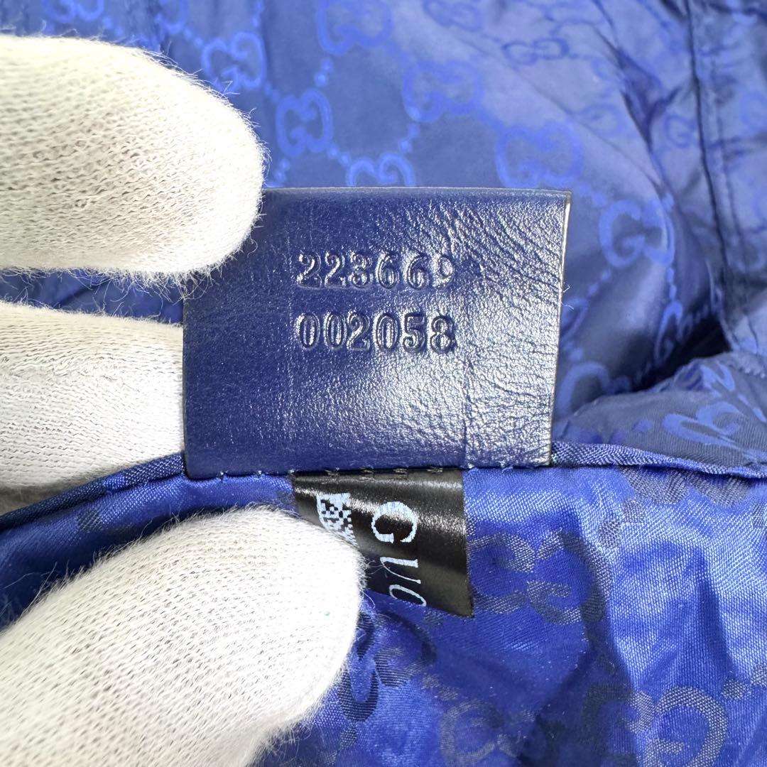 GUCCI グッチ エコバッグ テディベア くま ナイロン 犬 GG柄 トート