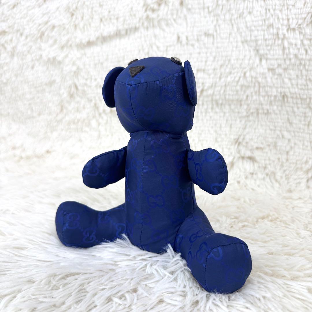 GUCCI グッチ エコバッグ テディベア くま ナイロン 犬 GG柄 トート