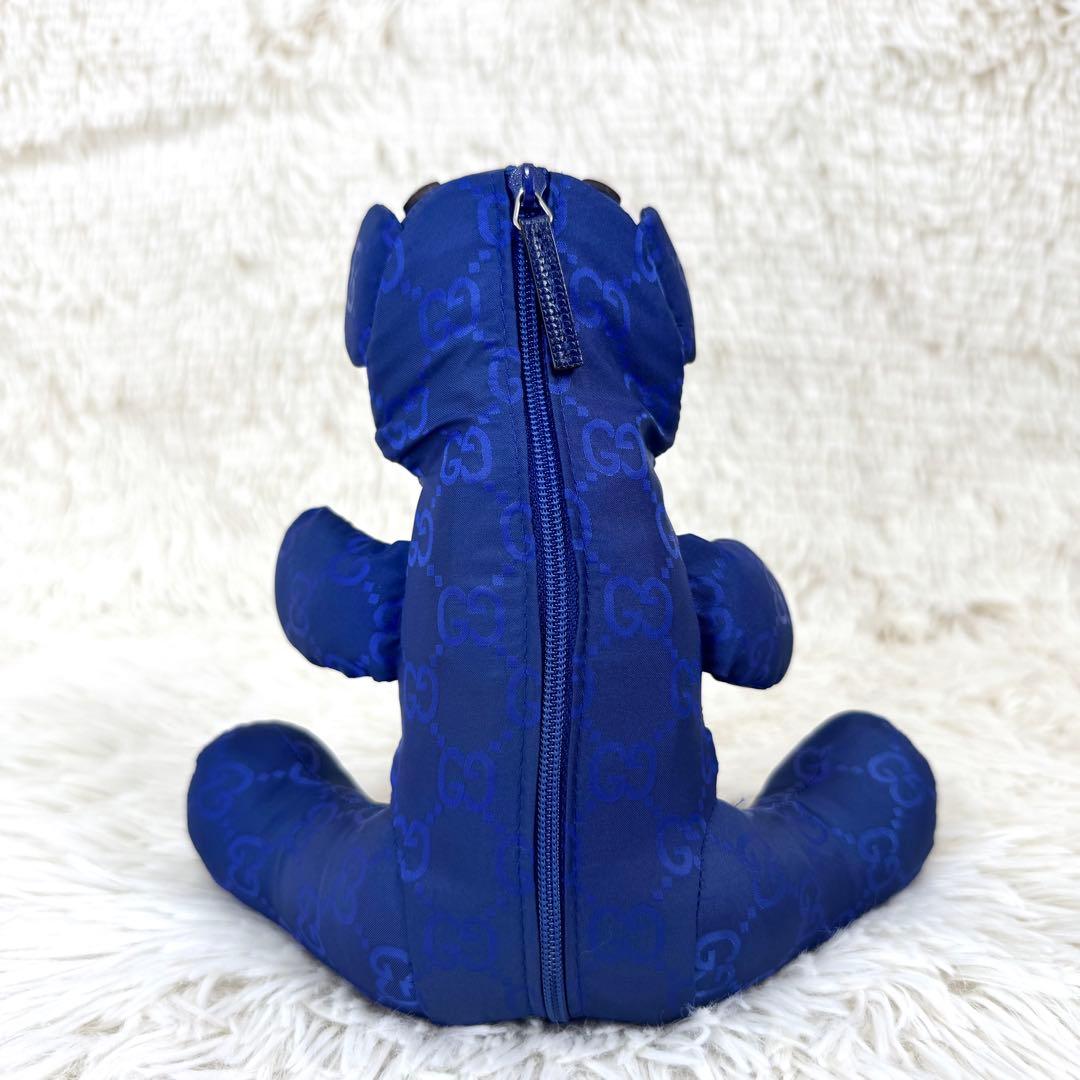 GUCCI グッチ エコバッグ テディベア くま ナイロン 犬 GG柄 トート