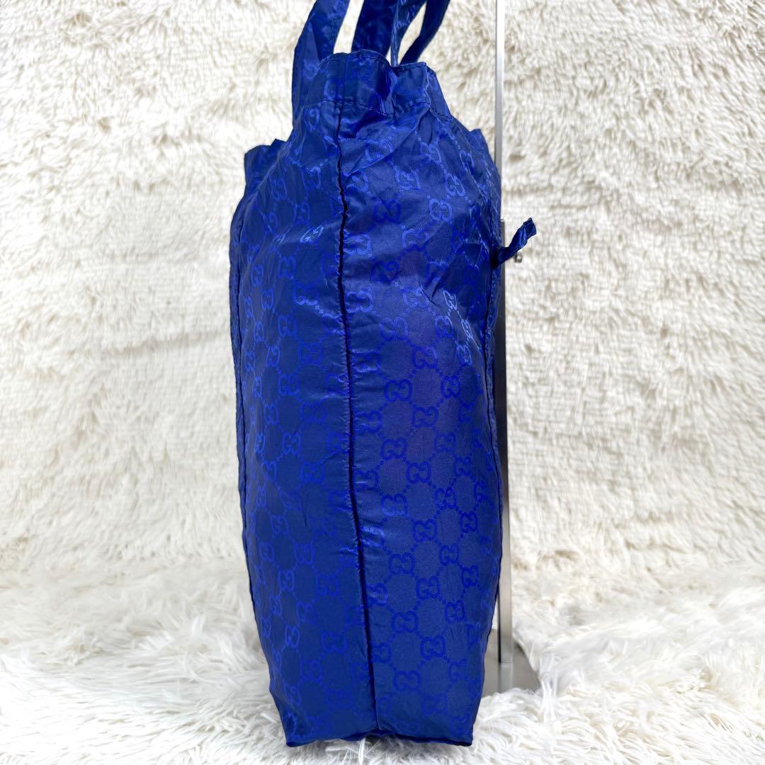 GUCCI グッチ エコバッグ テディベア くま ナイロン 犬 GG柄 トート